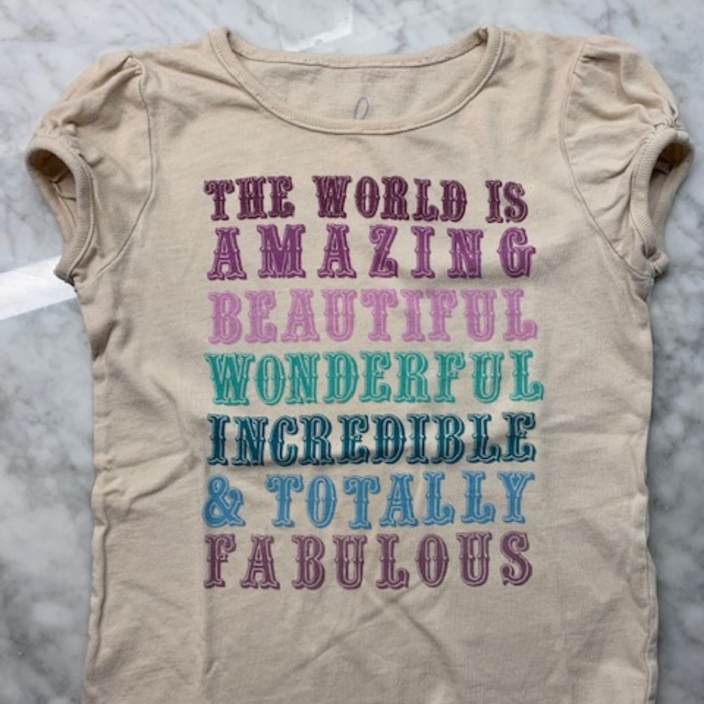 Peek Kids The World Is Amazing T-shirt Top